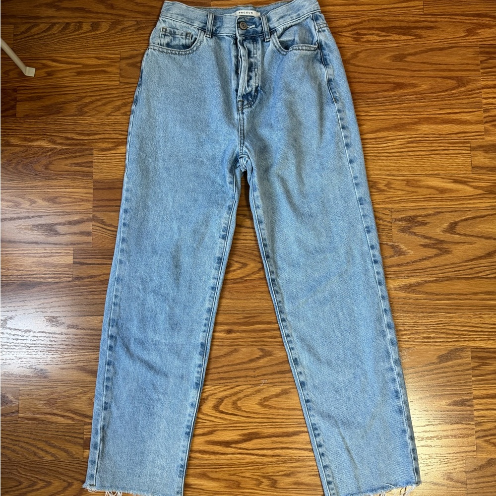 Pacsun High Rise Straight Jeans